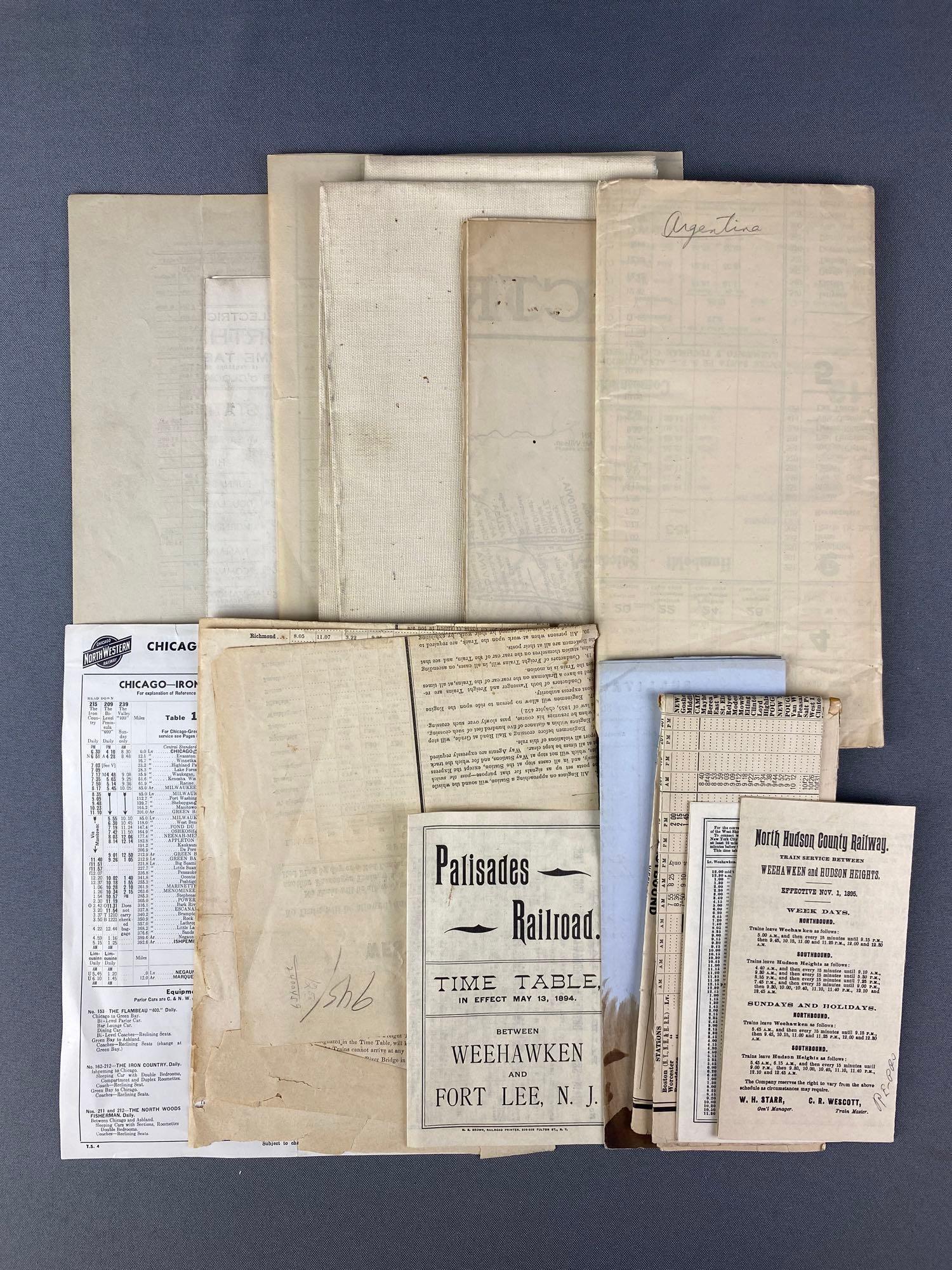 Group of 15+ Assorted Train  Timetables and more (1 of 4)