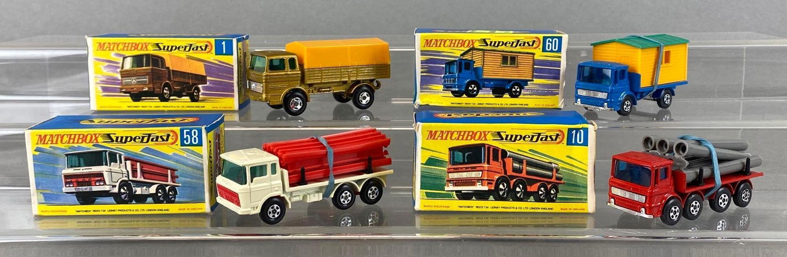 Group of 4 Matchbox Superfast Die-Cast Vehicles (1 of 4)