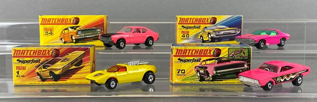 Group of 4 Matchbox Superfast Die-Cast Vehicles (1 of 4)
