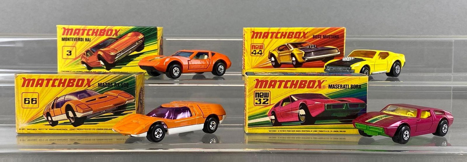 Group of 4 Matchbox Superfast Die-Cast Vehicles (1 of 4)