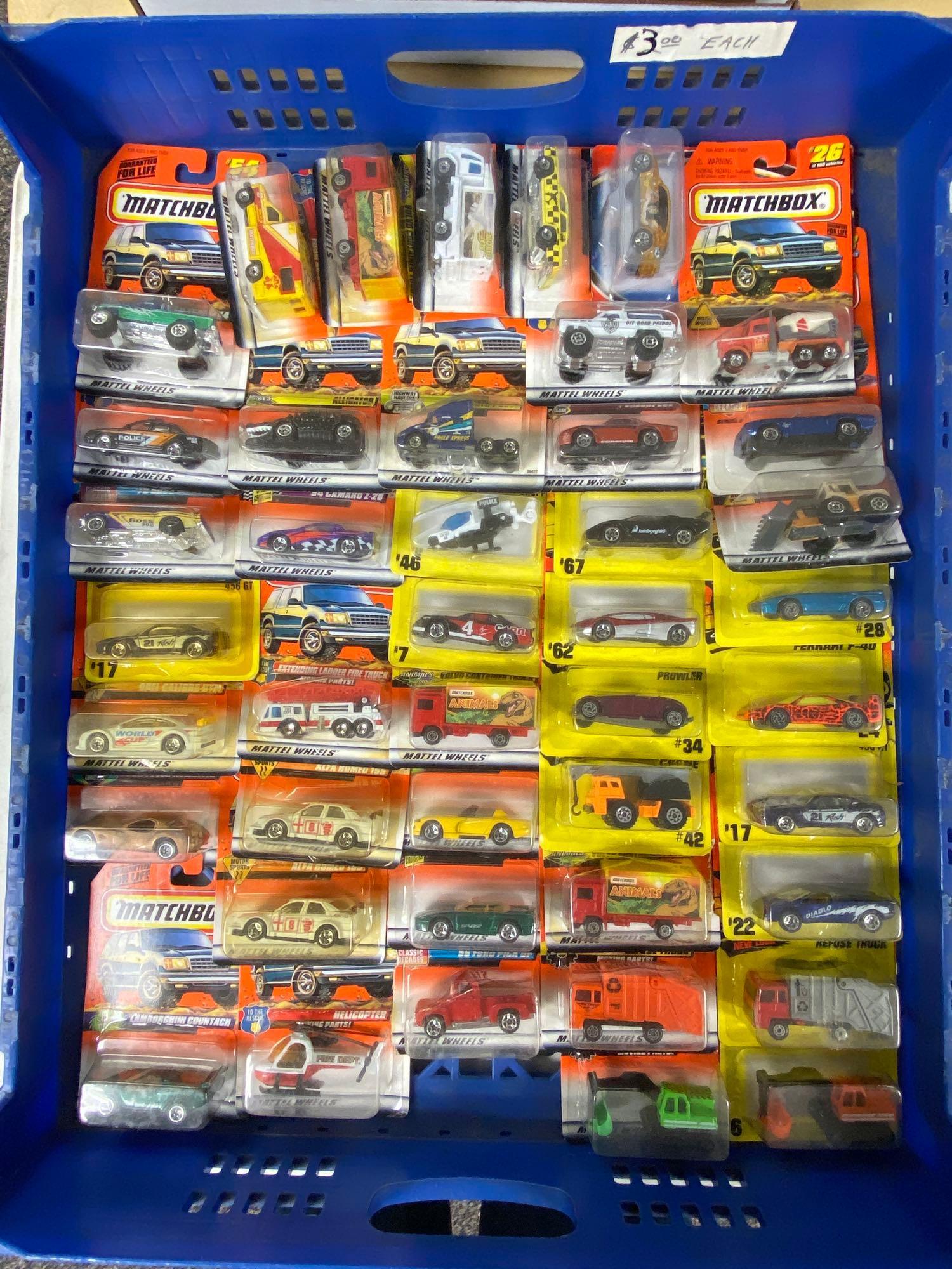 Group of 40+ Assorted Matchbox Die-Cast Vehicles (1 of 3)