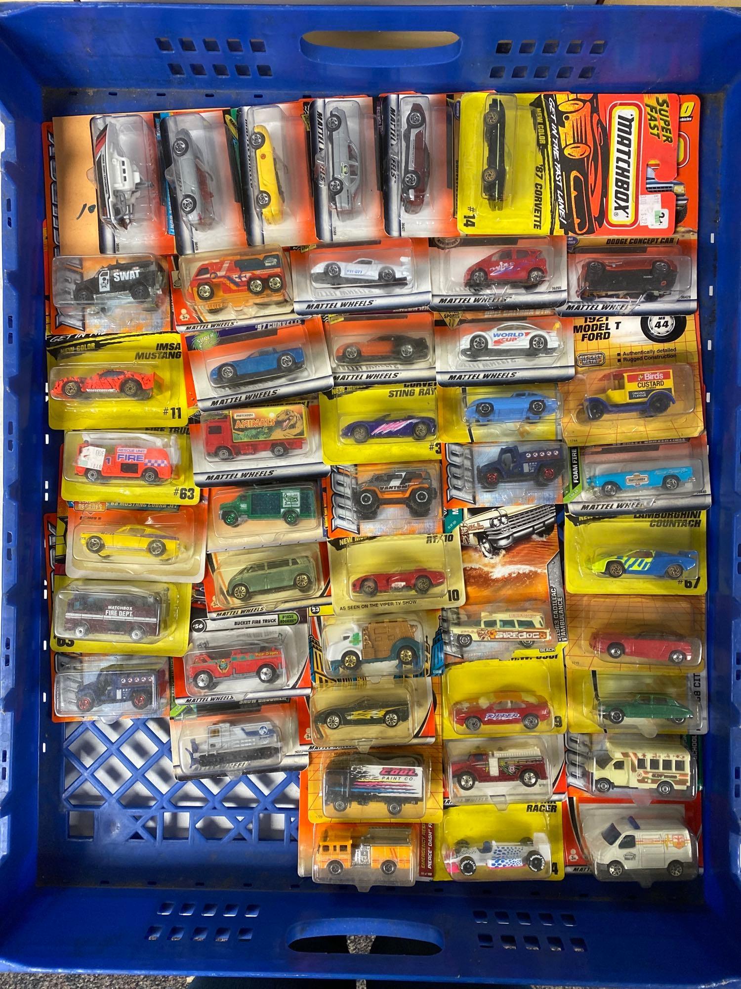 Group of 40+ Assorted Matchbox Die-Cast Vehicles (1 of 3)