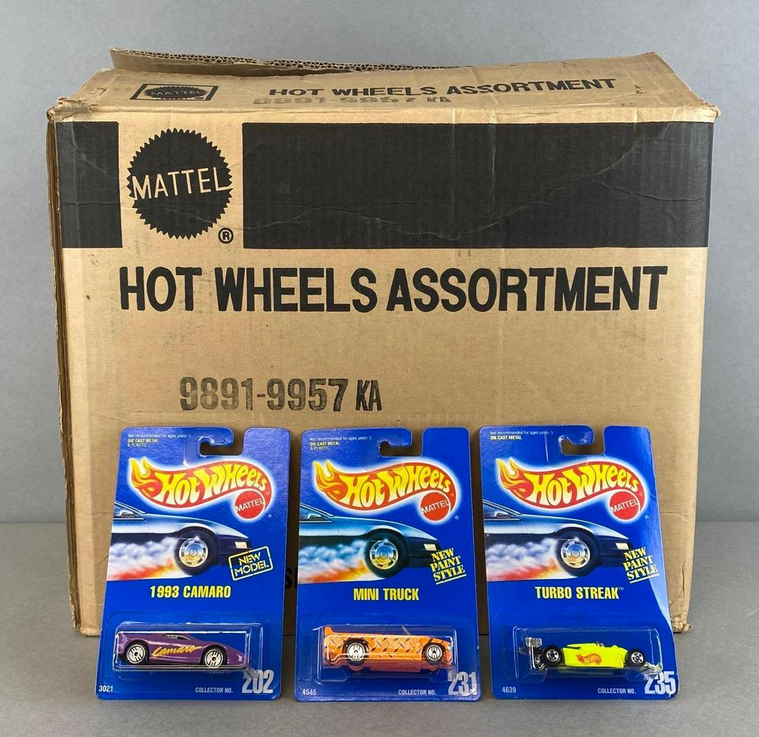 Partial Factory Box of Hot Wheels Die-Cast Vehicles (1 of 5)