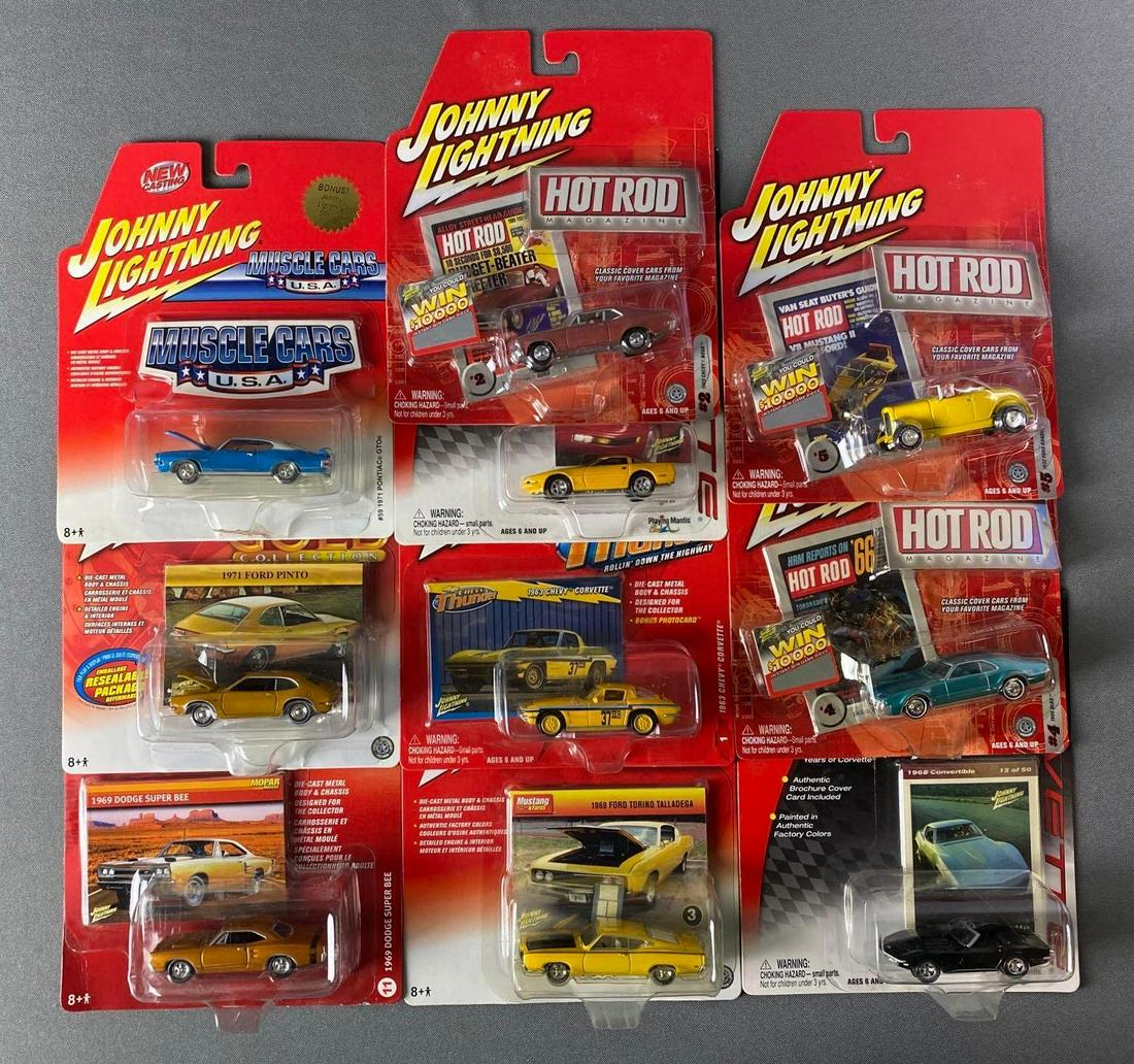 Group of 10 Assorted Johnny Lightning Die-Cast Vehicles (1 of 3)
