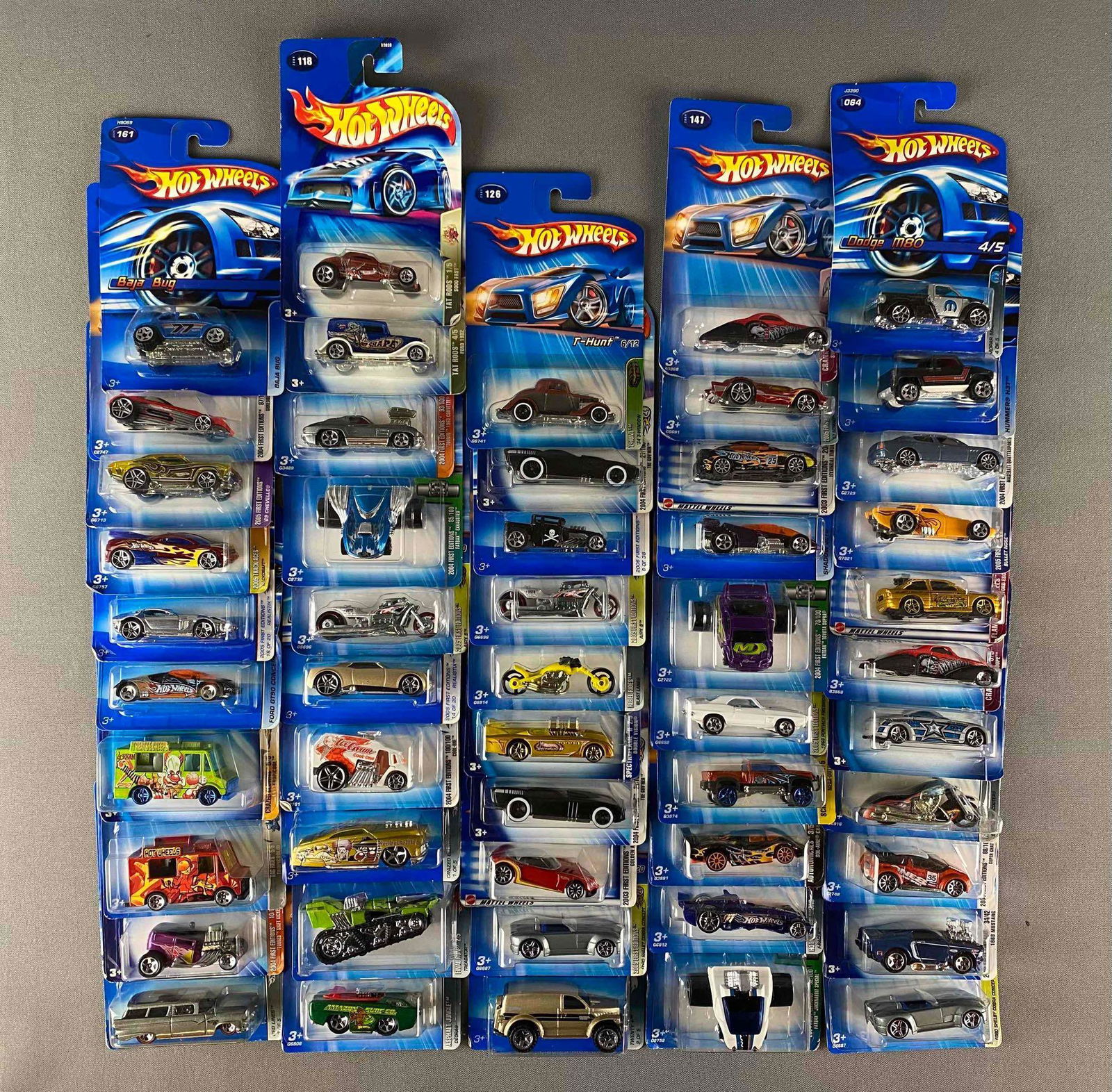 Group of 50+ Assorted Hot Wheels Die-Cast Vehicles (1 of 3)