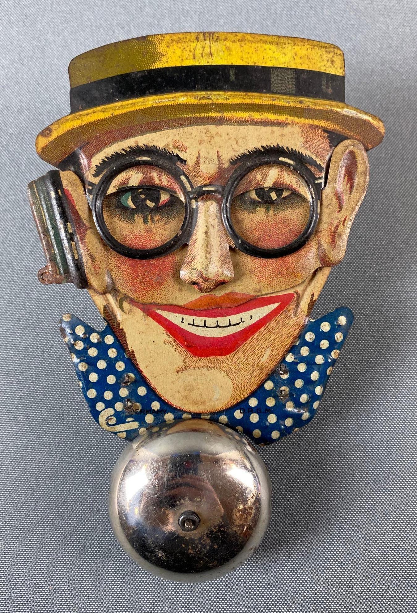 Harold Lloyd Tin Litho Bell Toy (1 of 3)