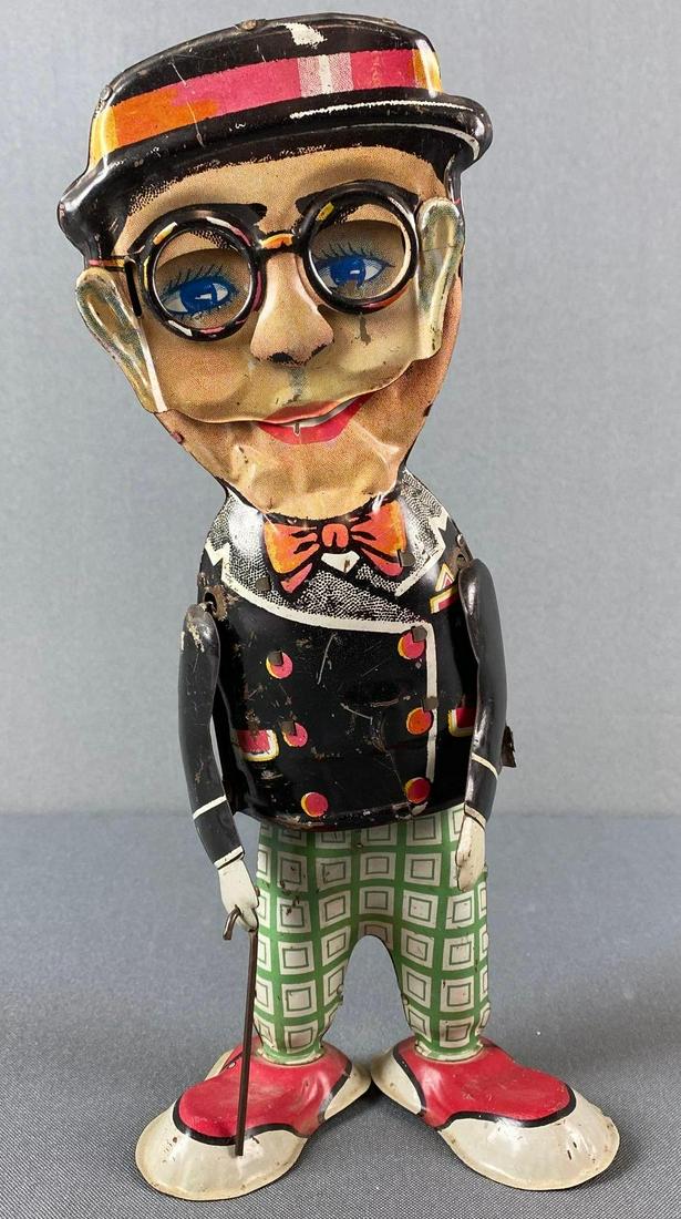 Marx Harold Lloyd Tin Litho Funny Face Walker (1 of 7)