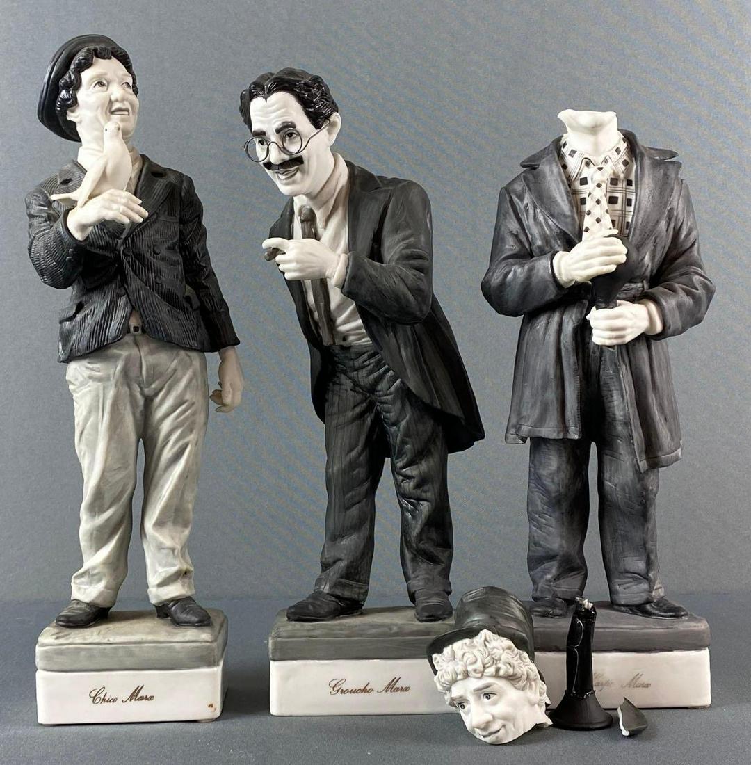 Group of 3 Expressive Designs Marx Brothers Porcelain Figures (1 of 7)