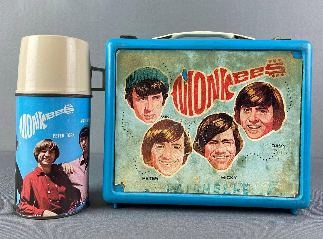 Vintage Canadian Market The Monkees Lunchbox and Thermos (1 of 6)