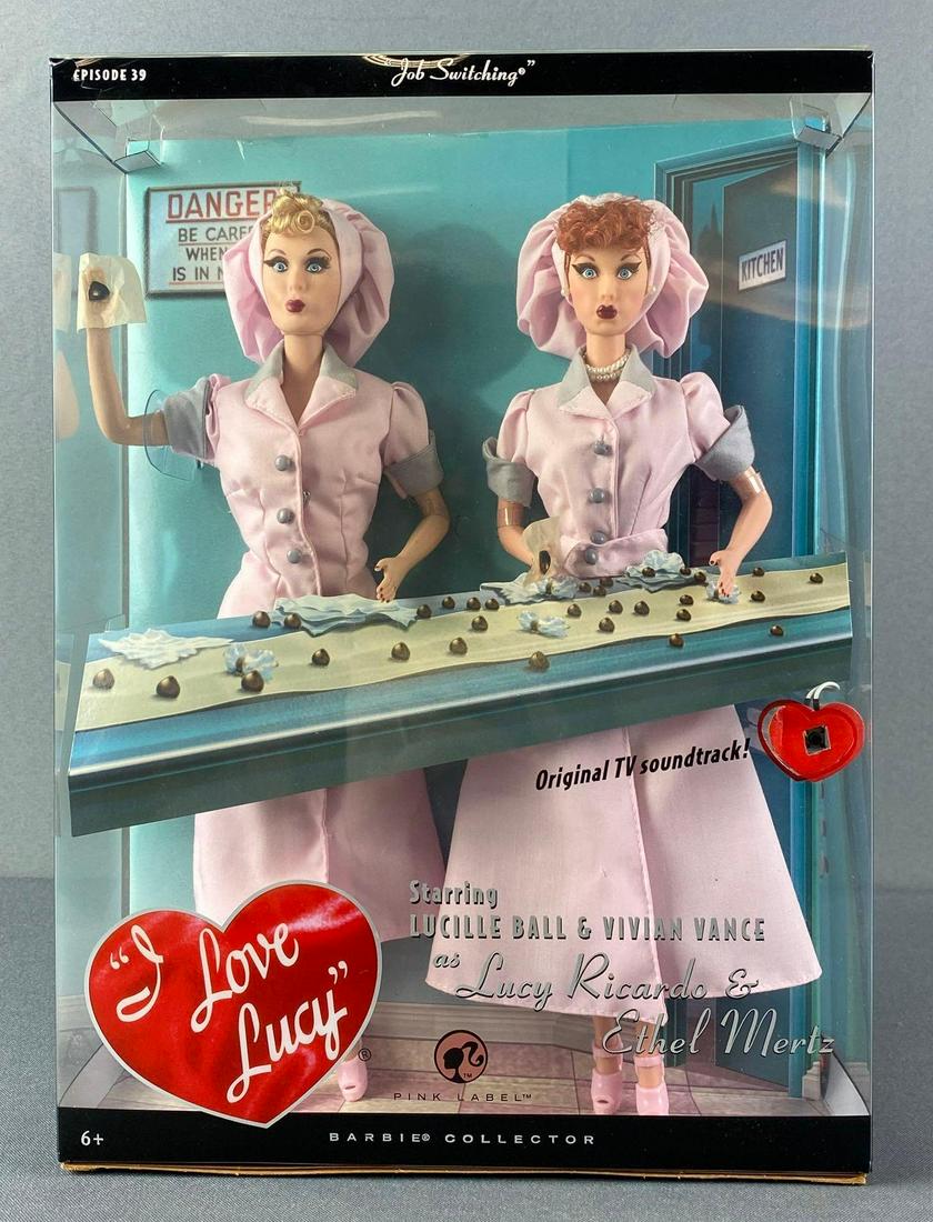 Mattel Barbie Pink Label I Love Lucy Fashion Dolls (1 of 5)