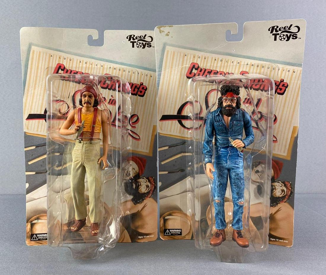 Group of 2 Reel Toys Cheech and Chong Action Figures (1 of 3)