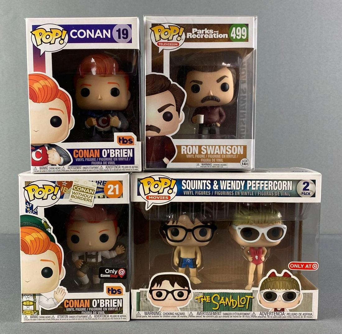 Group of 4 Assorted Funko Pop Figures (1 of 3)