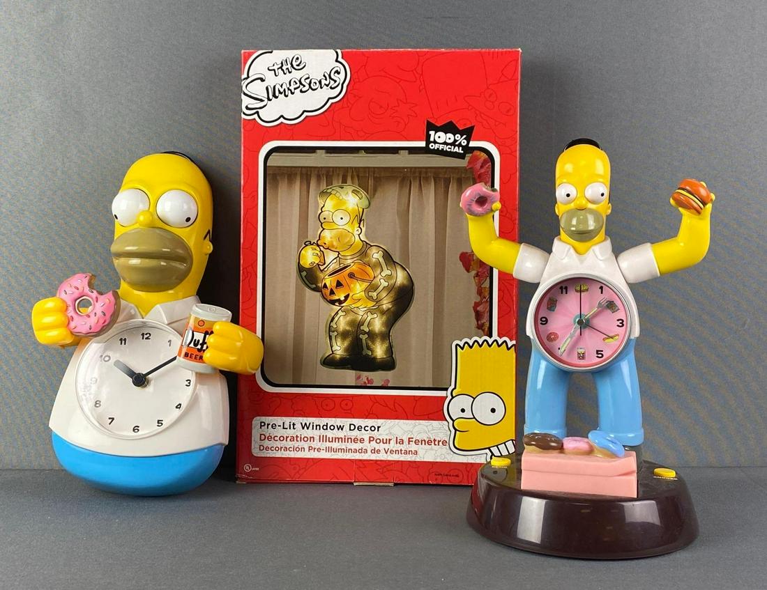 Group of 3 The Simpsons Items (1 of 5)