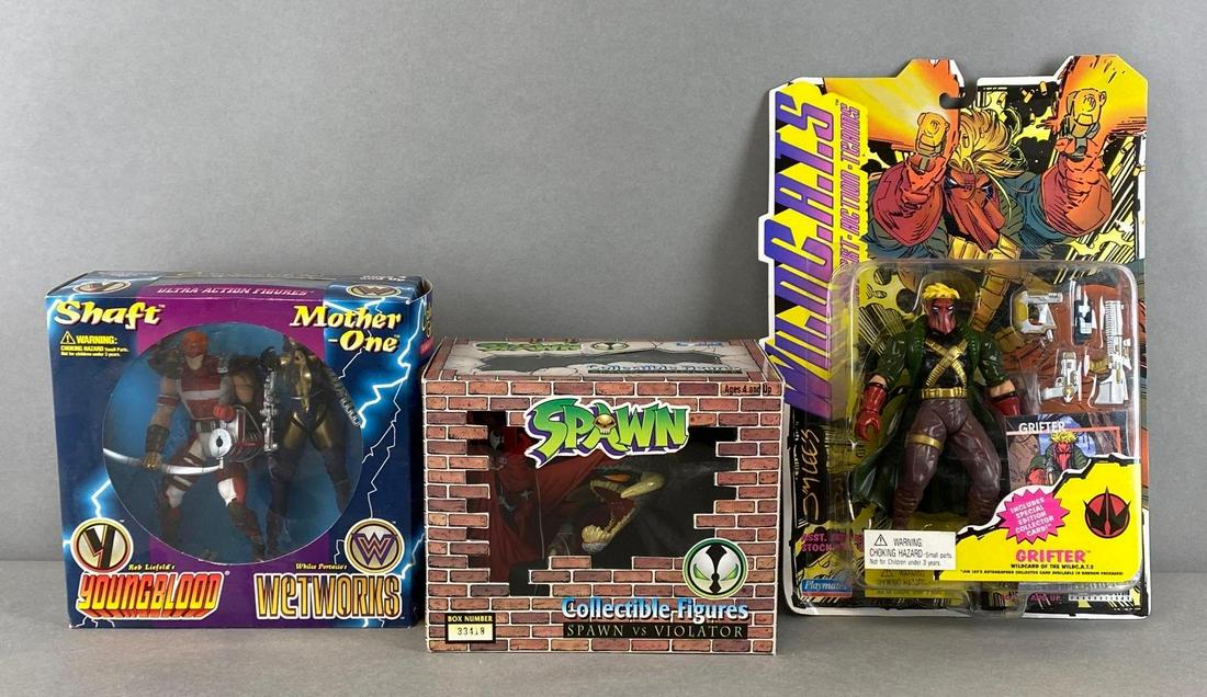 Group of 3 Assorted Comic Action Figures (1 of 5)