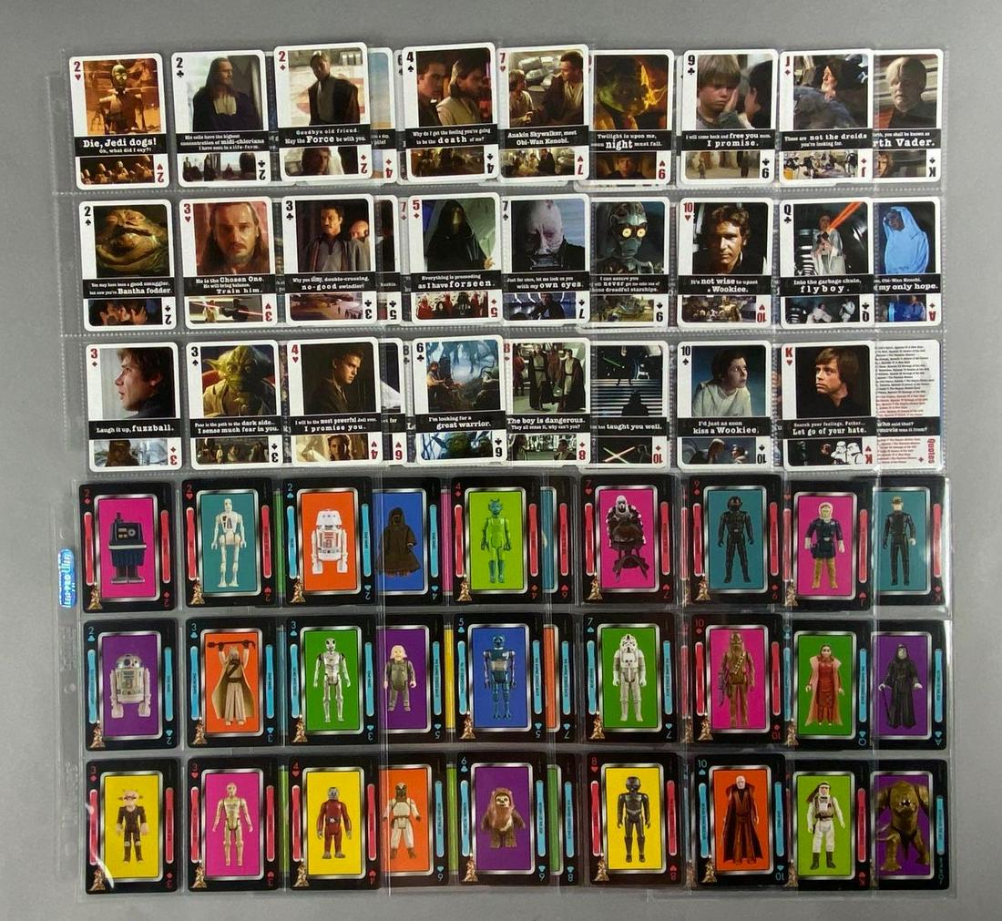 Group of 2 Star Wars Playing Card Decks (1 of 7)
