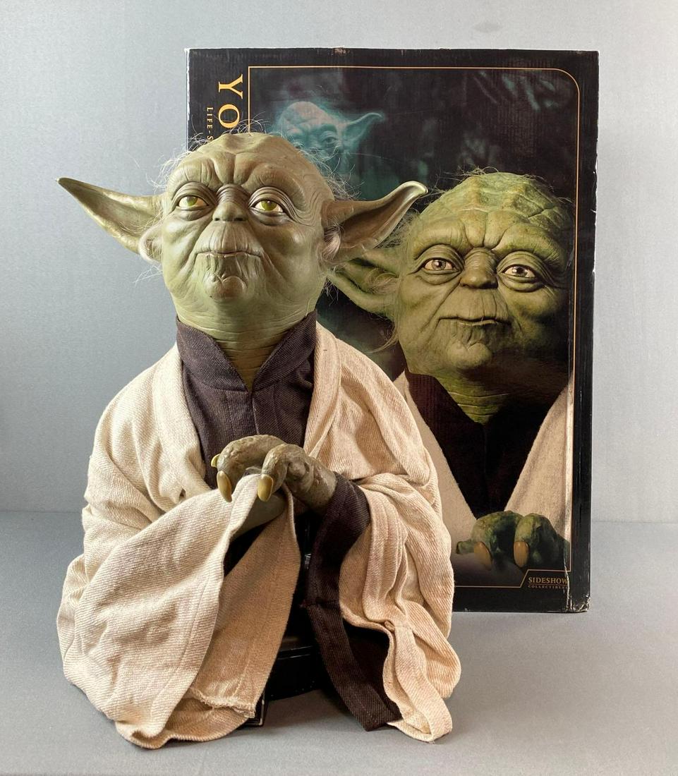 Sideshow Collectibles Star Wars Life-Size Yoda Bust (1 of 14)