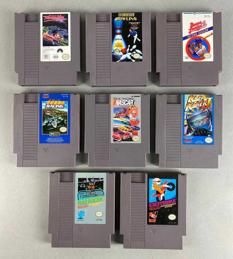Group of 8 Nintendo NES Game Cartridges (1 of 3)