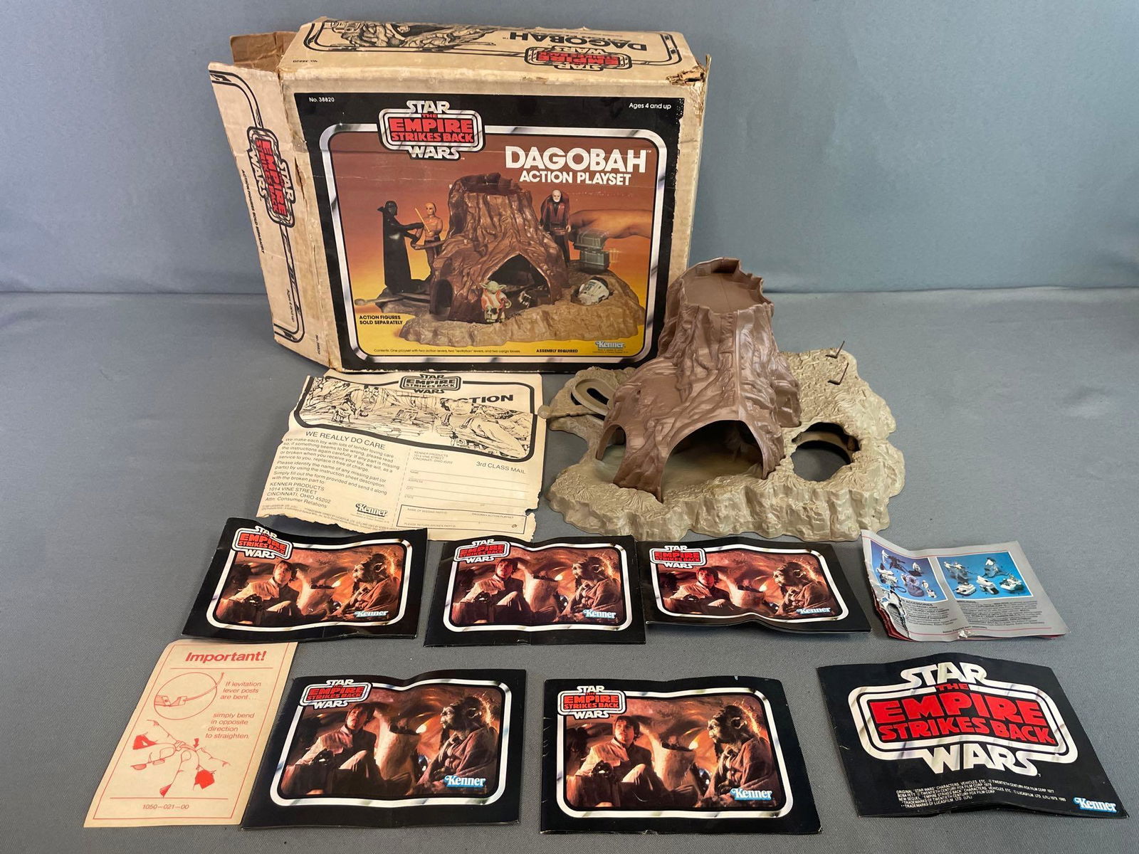 Vintage Star Wars Dagobah Action Playset With Original Box (1 of 3)