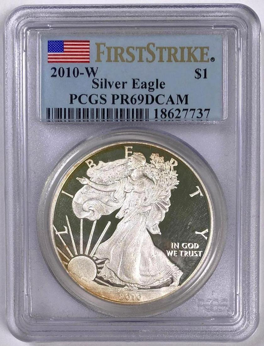 2010 W American Silver Eagle (PCGS) PR69DCAM (1 of 2)