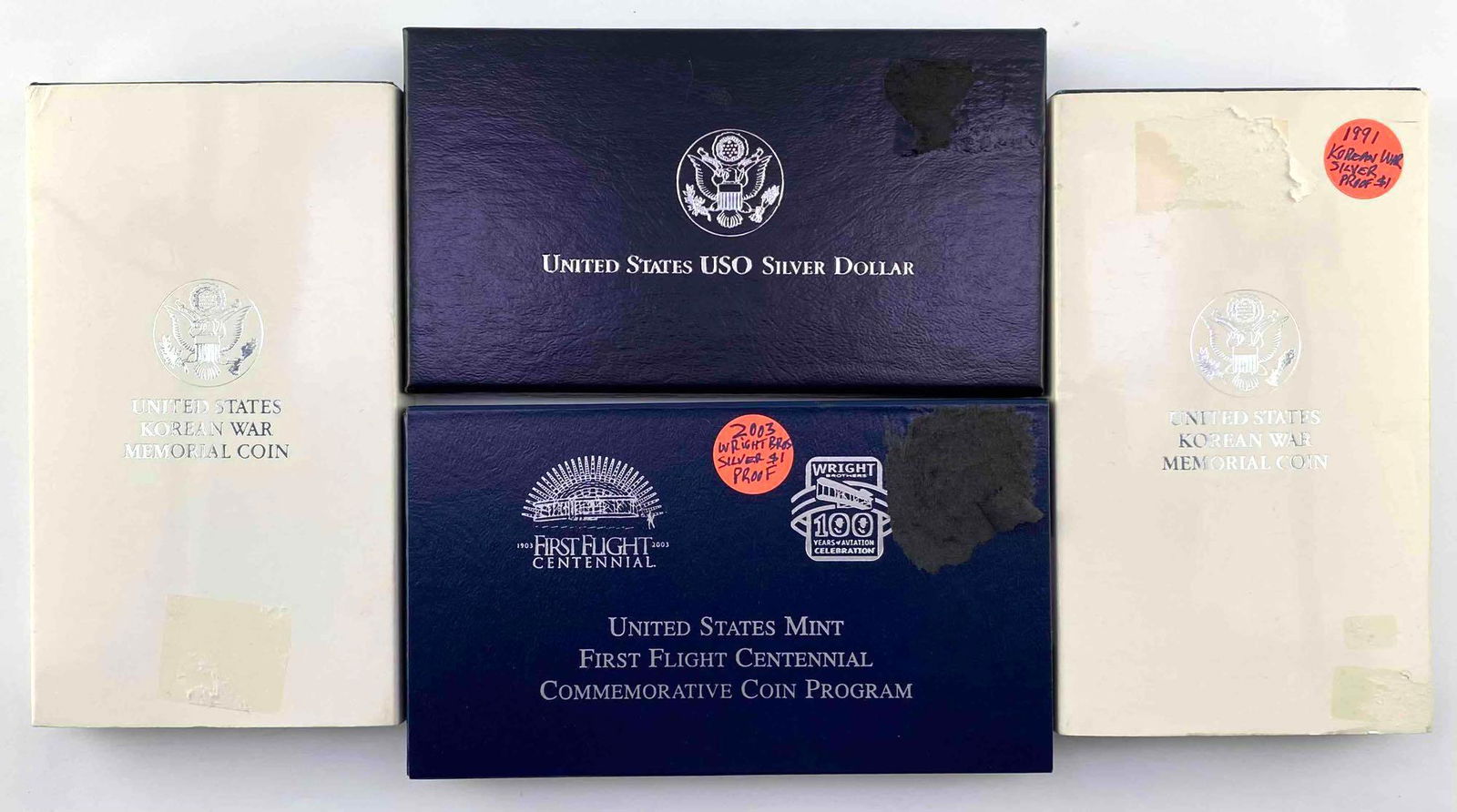 Group of (4) US Mint Commemorative Dollars (1 of 3)