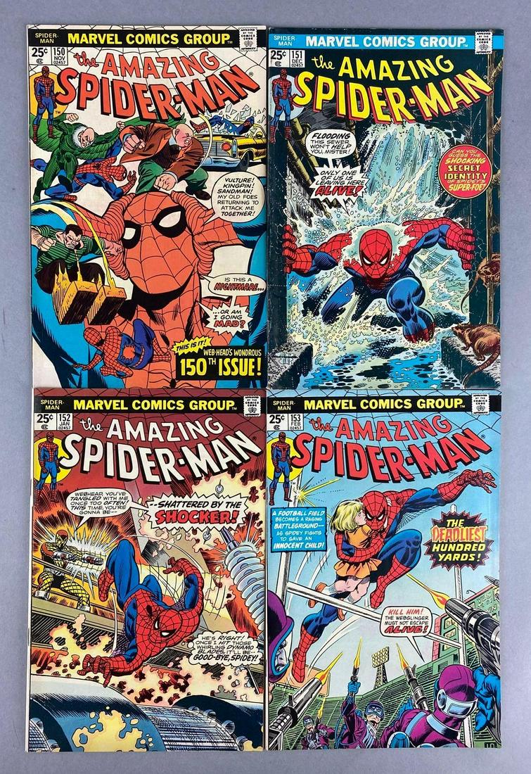 Group of 4 Marvel Comics The Amazing Spider-Man (1 of 4)