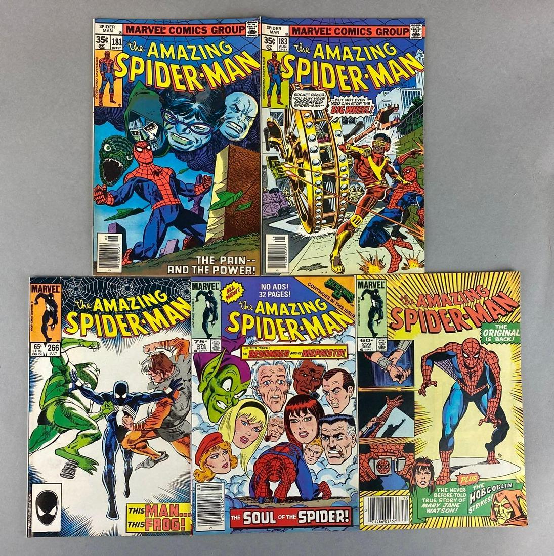 Group of 5 Marvel Comics The Amazing Spider-Man (1 of 4)