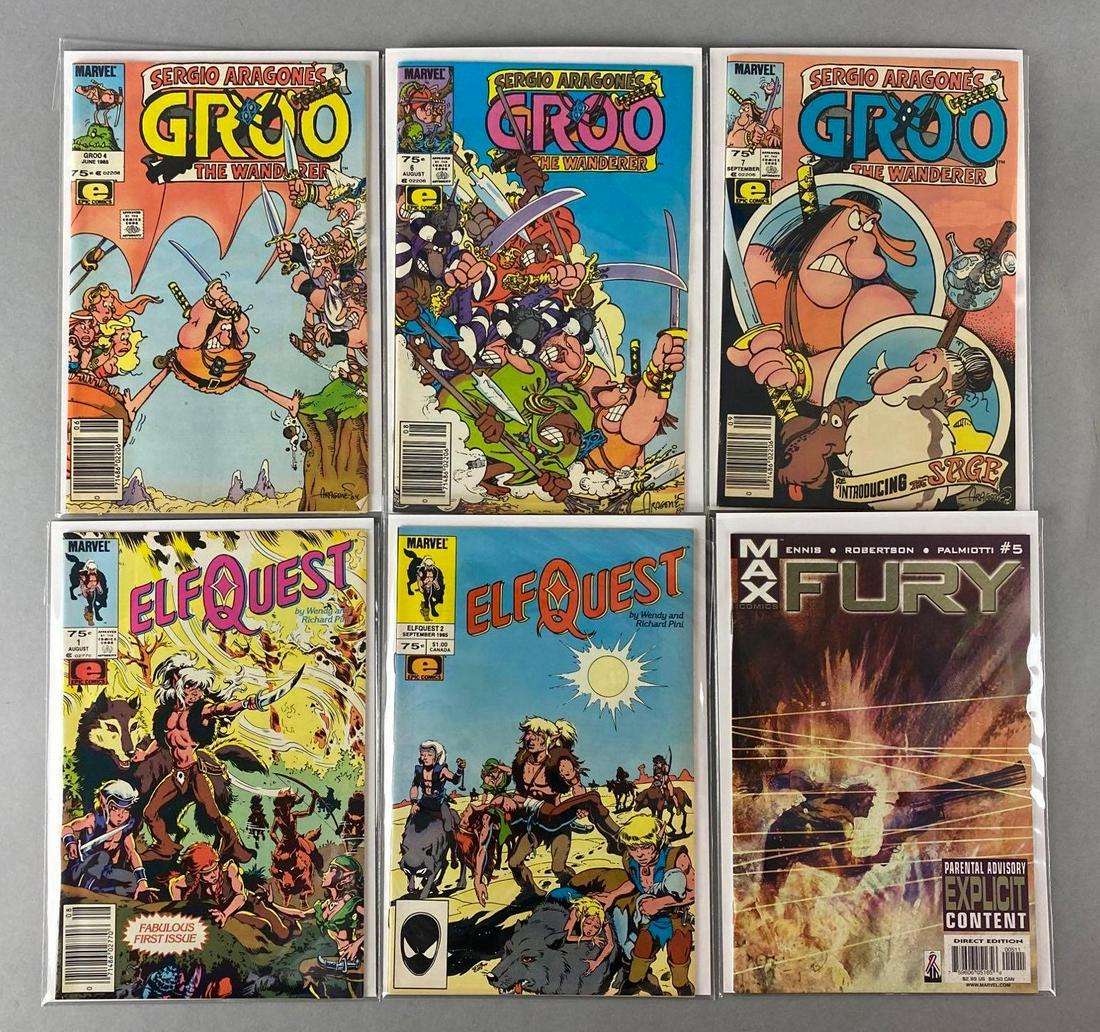 Group of 6 Assorted Marvel Comic Books (1 of 3)
