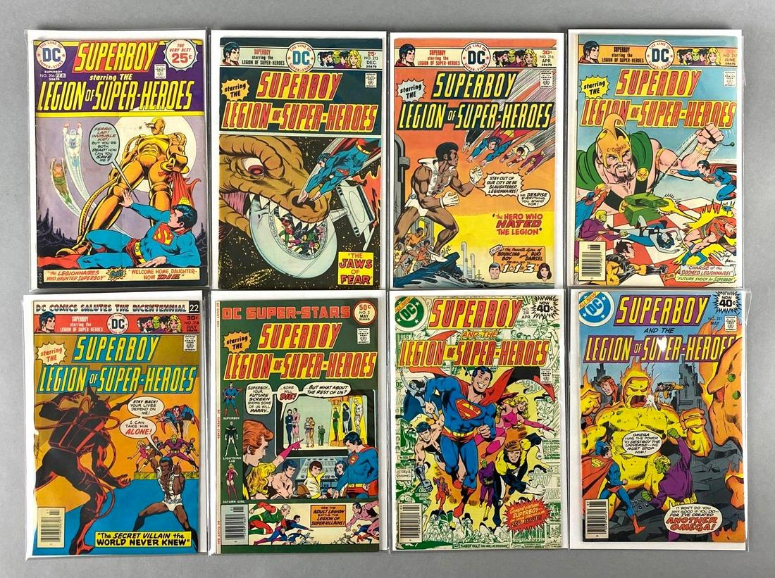 Group of 8 DC Superboy Comic Books (1 of 3)