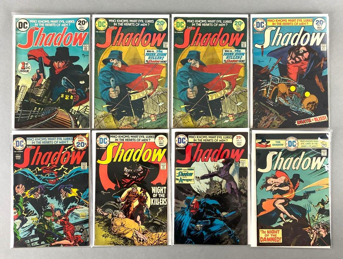 Group of 8 DC The Shadow Comic Books (1 of 3)