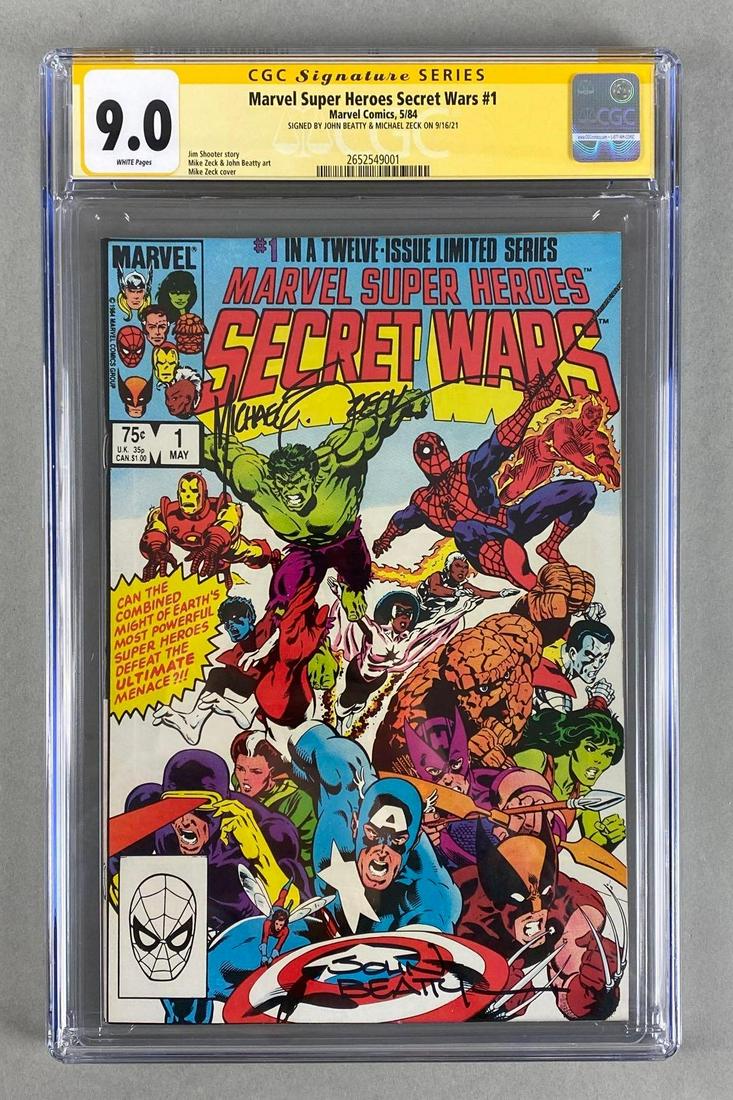 CGC Graded Marvel Comics Secret Wars No. 1 (1 of 7)