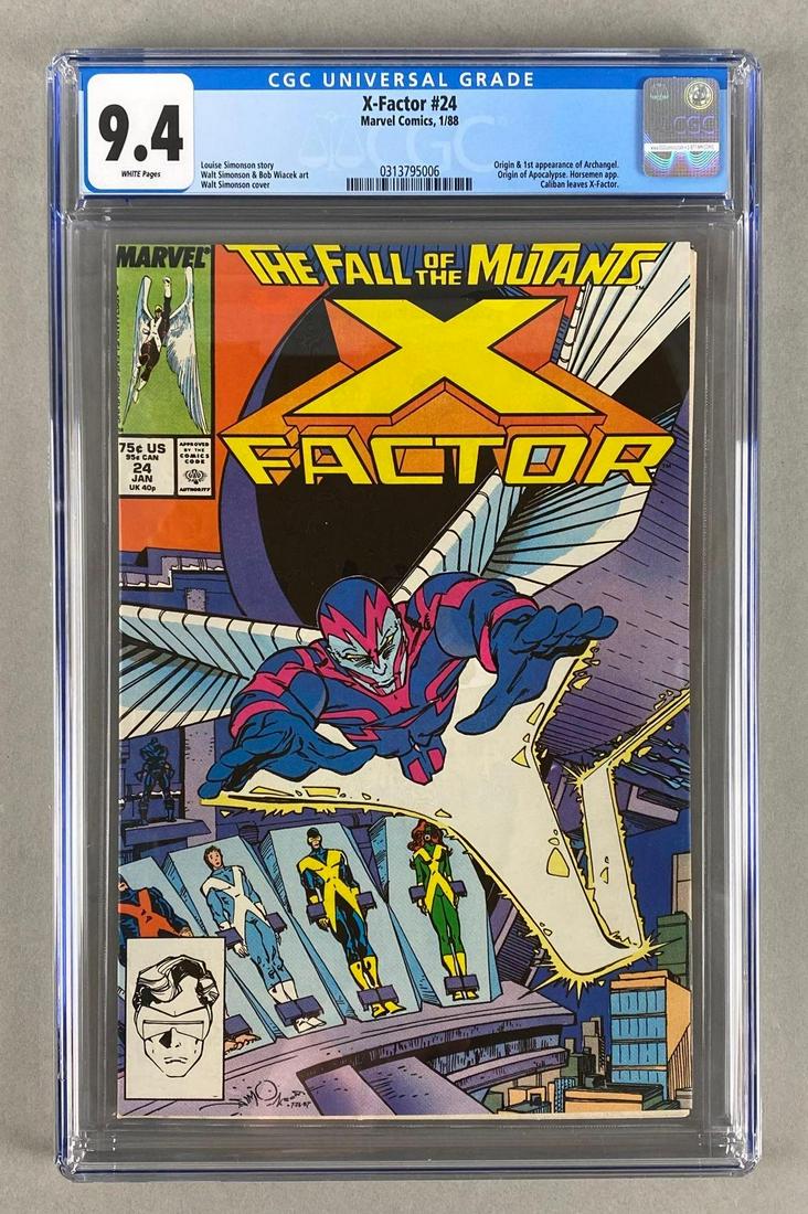 CGC Graded Marvel Comics X-Factor No. 24 (1 of 7)