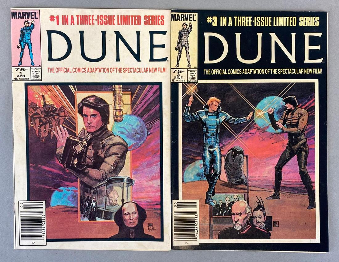 Group of 2 Marvel Dune Comic Books (1 of 10)