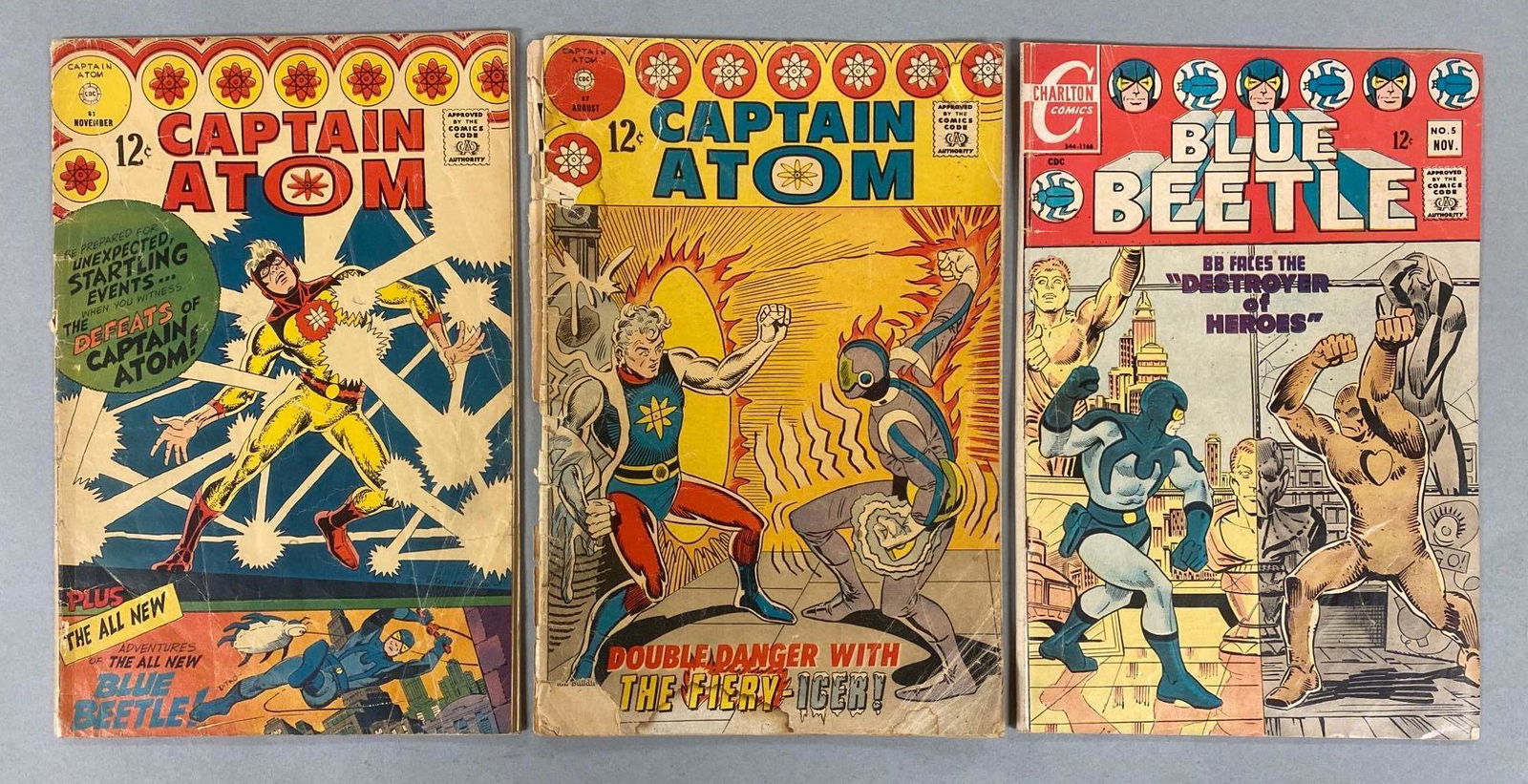 Group of 3 Charlton Comic Books (1 of 3)