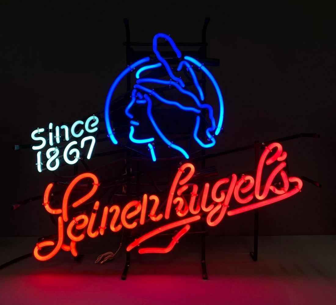 Leinenkugels Beer Light Up Advertising Neon Sign