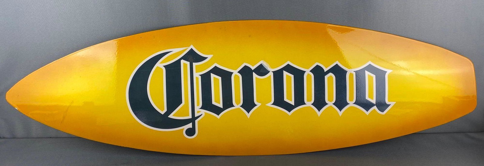 Corona Beer Advertising Metal Surfboard Sign (1 of 2)