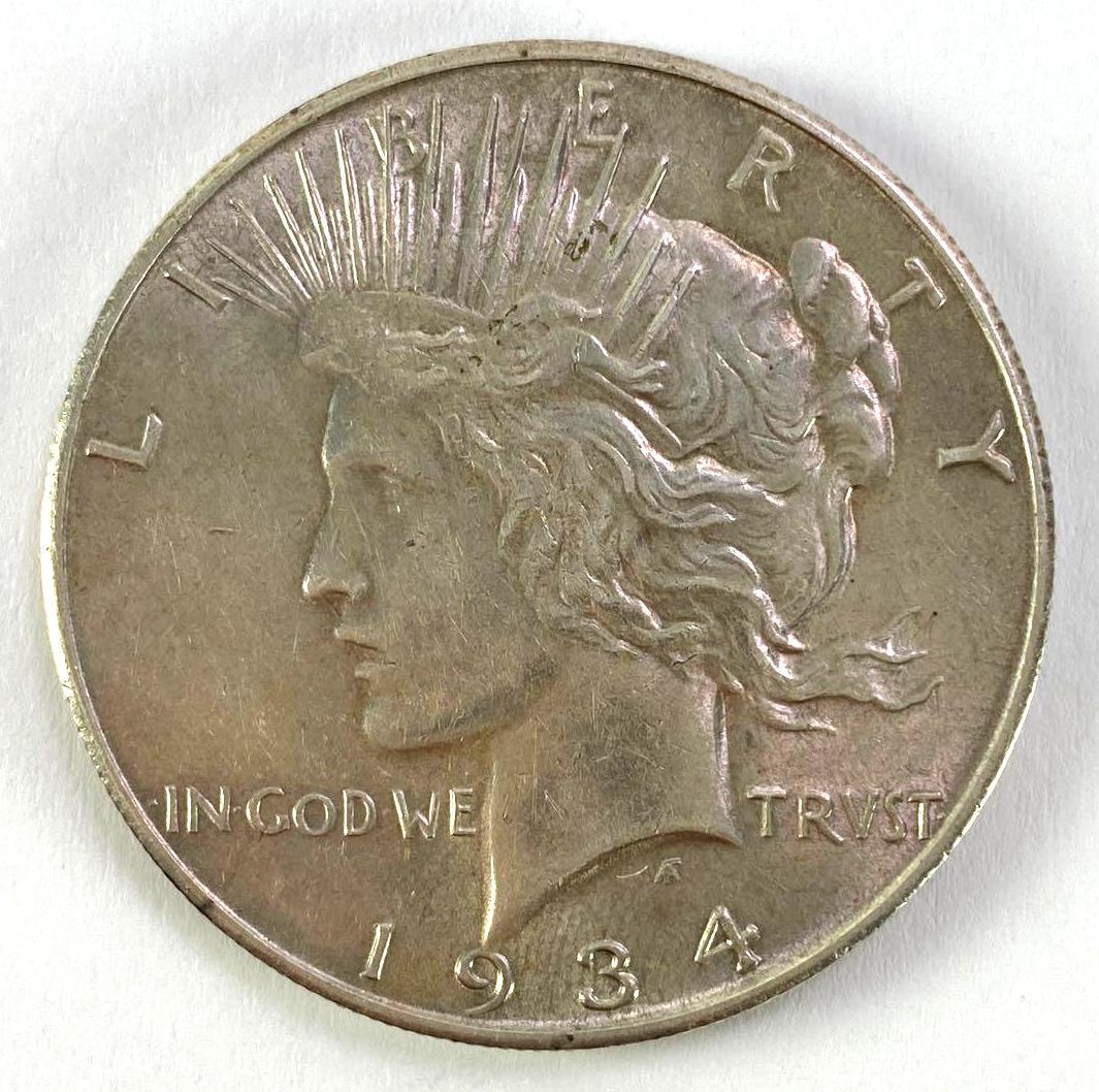 1934 S Peace Silver Dollar (1 of 2)