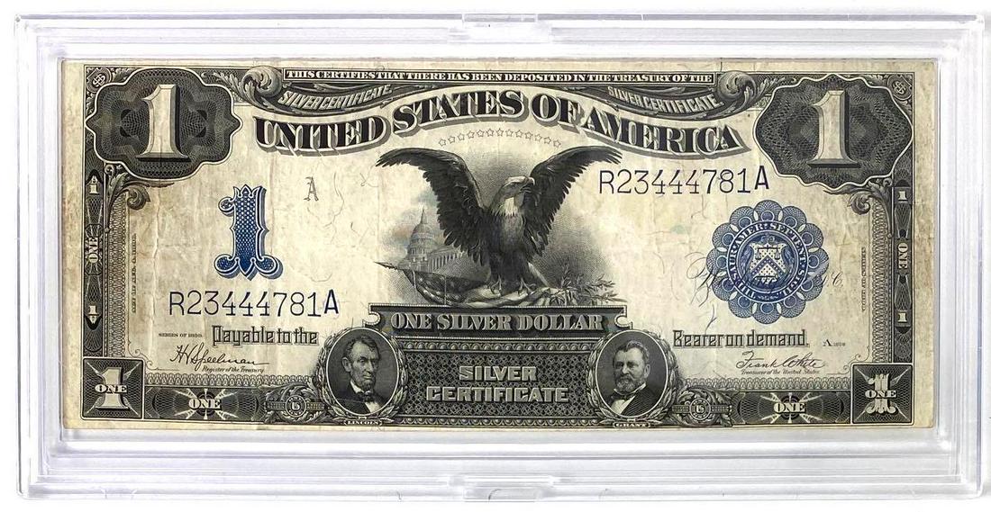 1899 $1 Black Eagle Silver Certificate (1 of 2)
