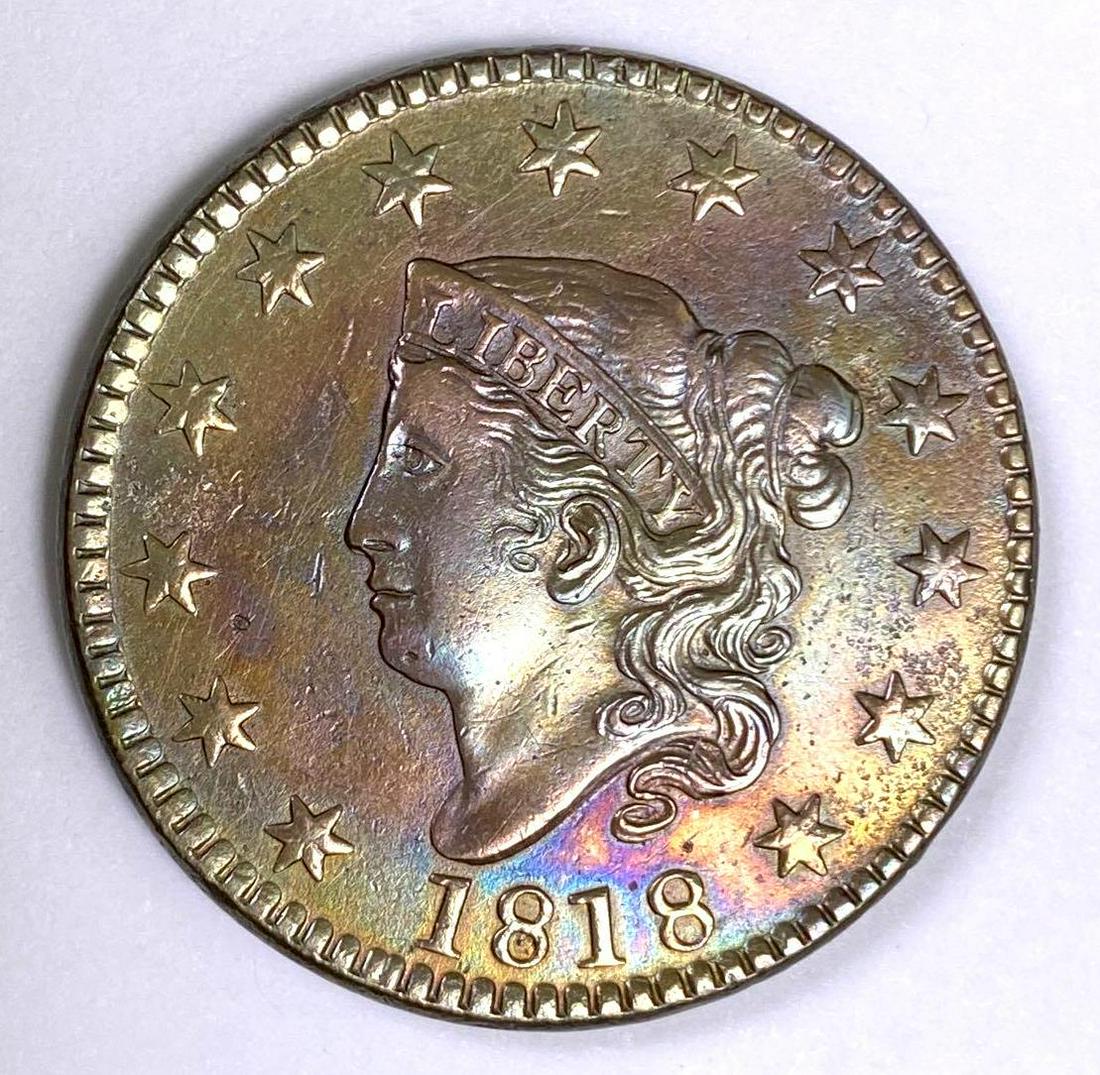 1818 Coronet Head Large Cent (1 of 2)