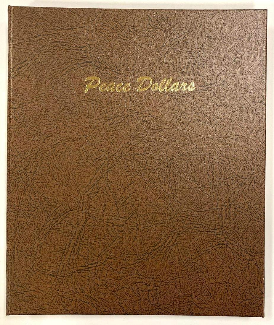 Complete Set Peace Dollars in Dansco Album (1 of 14)