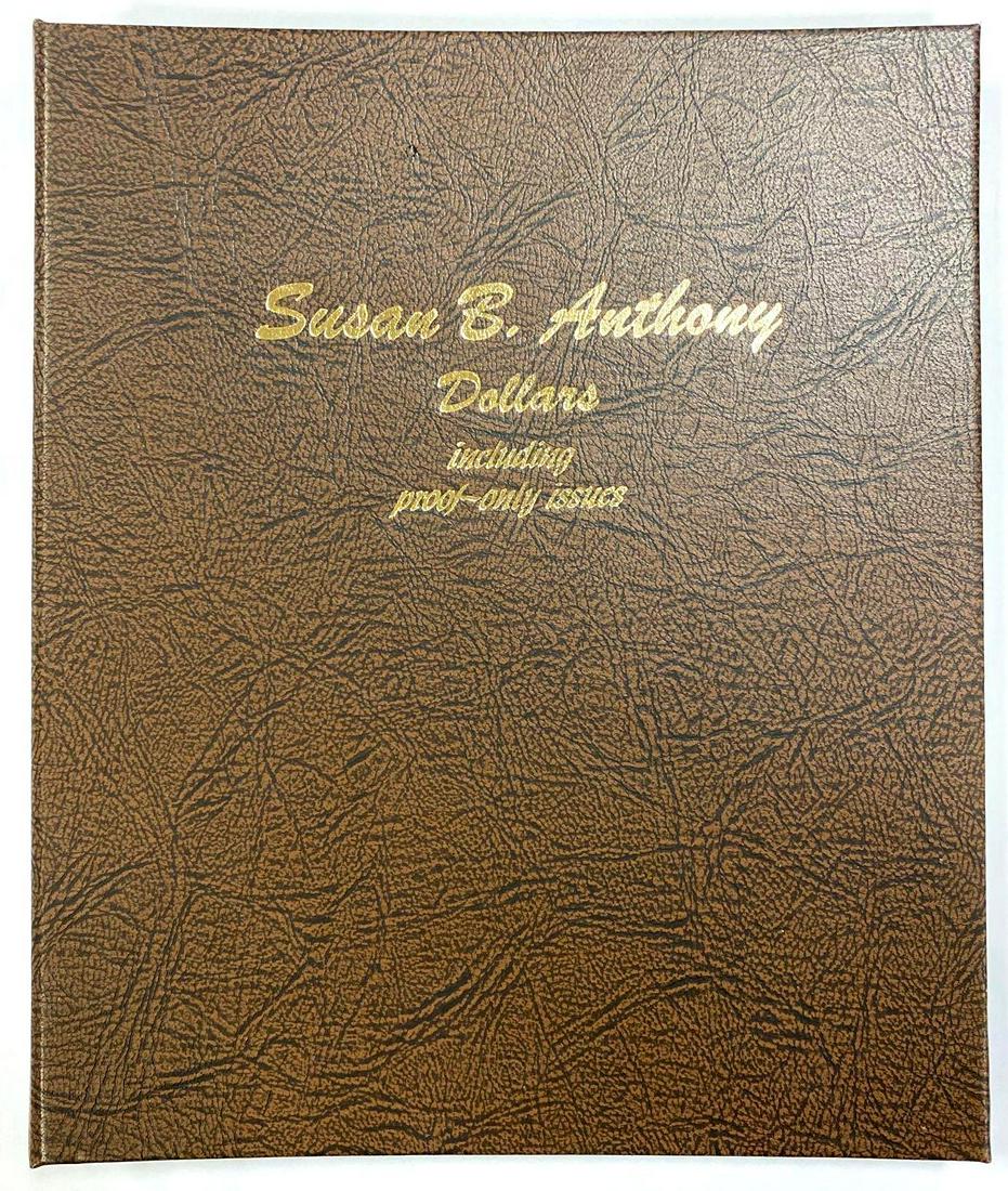 Complete Set (18) Susan B. Anthony Dollars in Dansco Album (1 of 3)