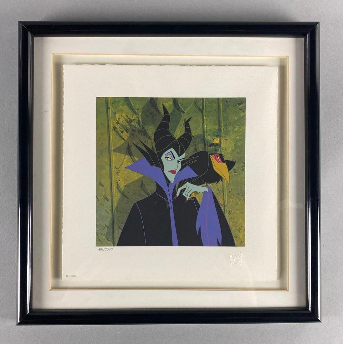 Disney Limited Edition The Mistress of All Evil Mixed Media Print (1 of 4)