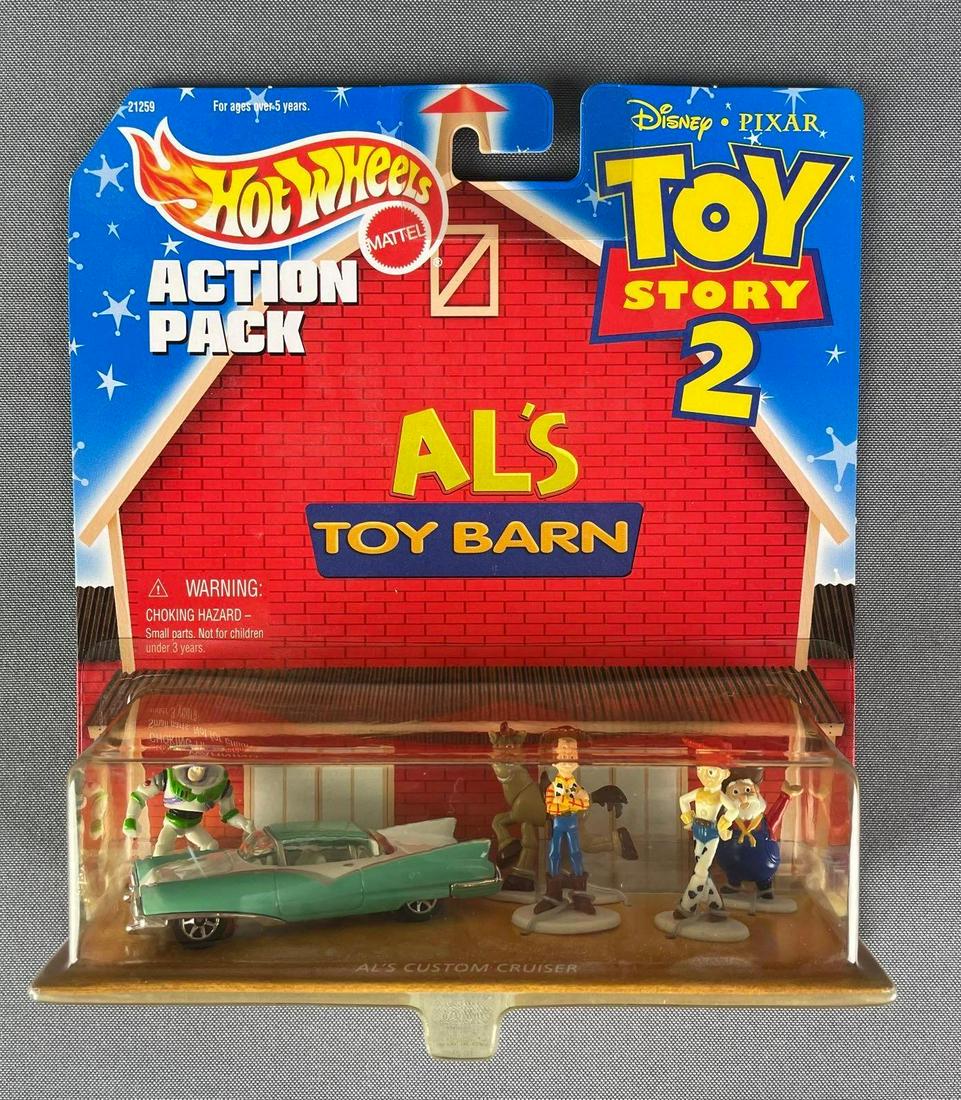 Hot wheels toy cheap story action pack