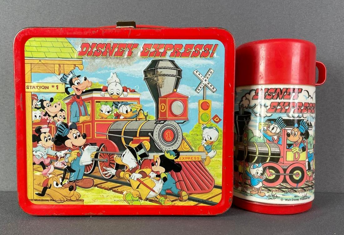 Aladdin Disney Express Tin Lunchbox with Thermos (1 of 8)