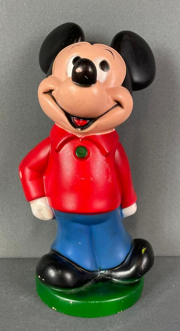 Vintage Disney Mickey Mouse Plastic Bank (1 of 5)