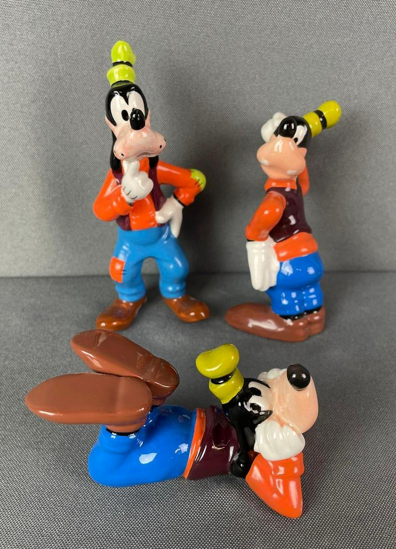 Group of 3 Disney Goofy Ceramic Figurines (1 of 3)