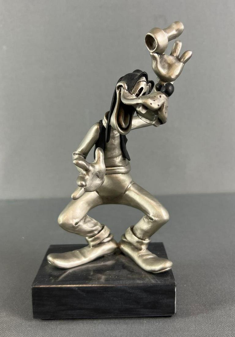 Chilmark Limited Edition Mickey and Friends Goofy Pewter Statue (1 of 4)