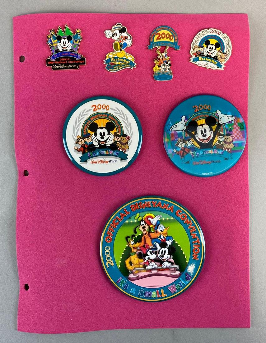 Group of 7 2000 Disneyana Convention Pins (1 of 3)