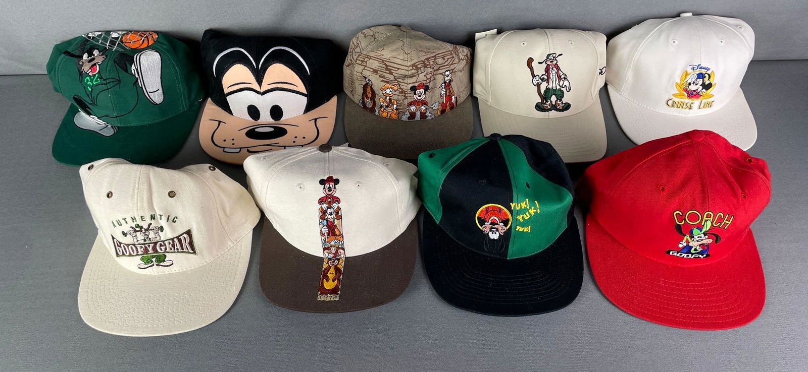 Group of 9 Disney Baseball Caps (1 of 3)