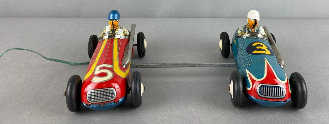 Marx Battery Powered Remote Control Tin Race Cars (1 of 5)