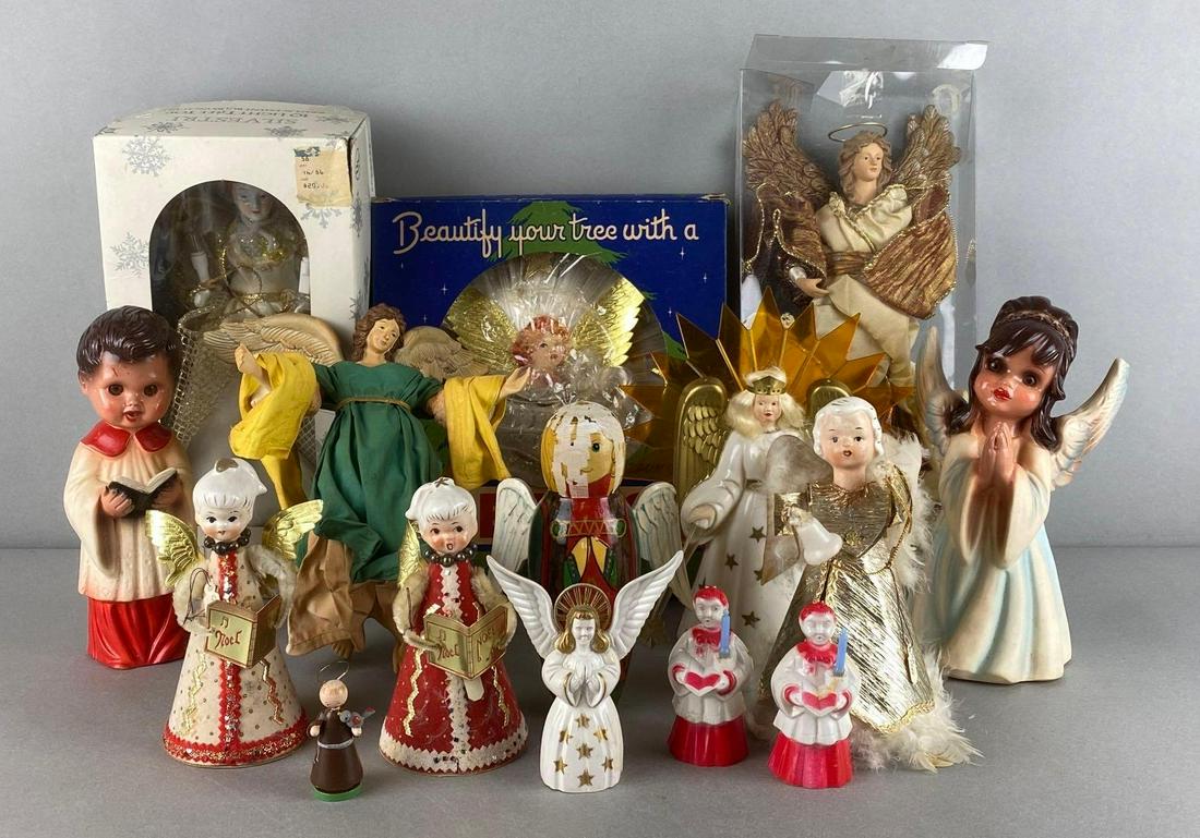 Group of Assorted Vintage Christmas Figures (1 of 8)